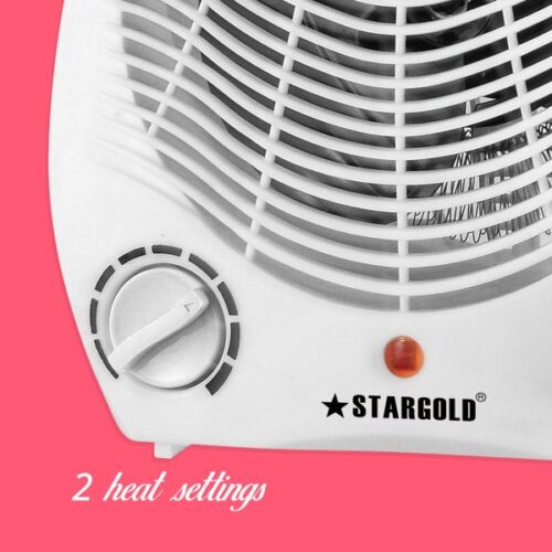 STARGOLD 2000W Portable Electric Fan Room Heater With 2 Temperatures - Image 2