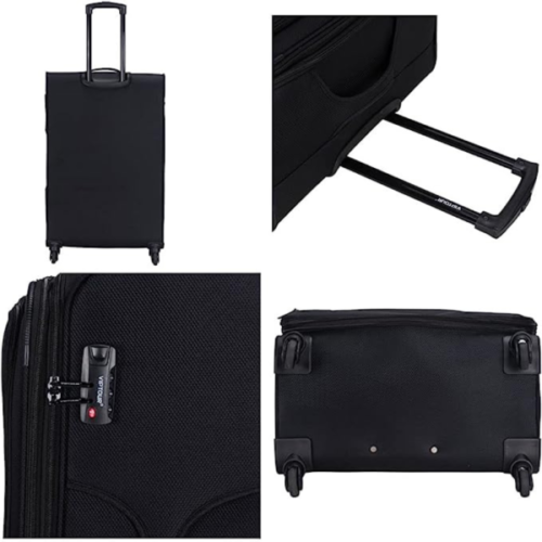 VIPTOUR Luggage Bag 3 PCS Fabric Suitcase Set With Rotating Wheels And Number Lock Travel Luggage, VT-A397 - Image 6