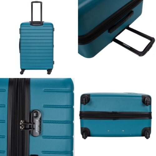STARGOLD ABS Hardside Travel Suitcase Set Of 4 PCS 360? Rotating Wheels And Number Lock System Luggage, SG-T94D - Image 7