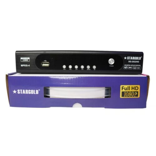 STARGOLD Satellite Receiver 4K Full HD USB 2.0 Multi-Language Supported With 5000 Channels TV And Radio Programmable, SG-2022 HD - Image 2
