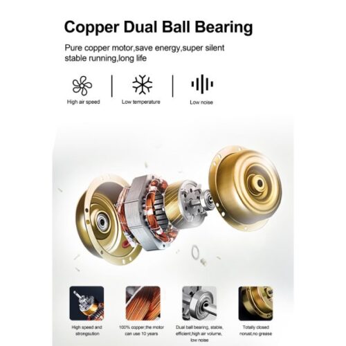 STARGOLD 10 Inch Exhaust Fan 35W With Powerful Copper Motor, SG-EF444 - Image 4