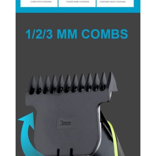 STARGOLD Professional Hair Trimmer Cordless Hair Zero Gapped T-Blade Beard Clippers Rechargeable Trimmer With LED Display, SG-922 - Image 7