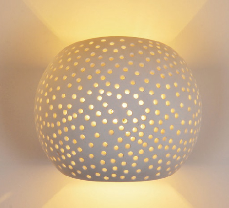 201609301656283899jpg LED Wall Light Contemporary Sconces Wall Lighting with LED G9 Cap Type Natural Environmental Protection Gypsum Material Wall Mounted Lights Warm White -MW-8415A - Image 1