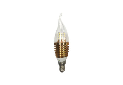 LED Candle Bulb 9W Golden E14 Screw Corn Bulb, Warm White for Crystal Chandelier, Home Decor, Wall Lamps, Table Lamps- 899-LX-8706