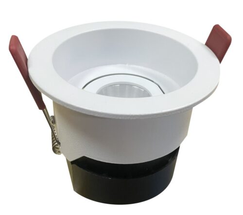 15 W 3000K Dimmable Adjustable Angle CRI97 Downlight for Living Room Bedroom Office-720Y