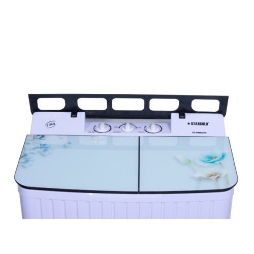 STARGOLD 7.5 Kg Dual Water Inlet, Twin-Tub Semi Automatic Washing Machine, SG-WM850TD - Image 3