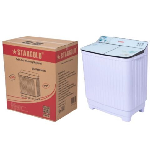 STARGOLD 7.5 Kg Dual Water Inlet, Twin-Tub Semi Automatic Washing Machine, SG-WM850TD - Image 4