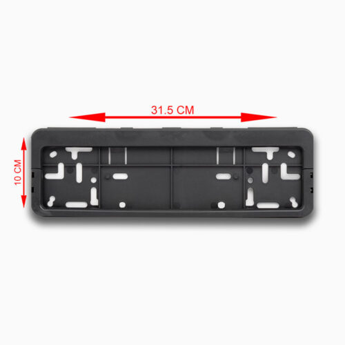 Car License Plate Cover, Universal UAE Car Black License Plate Bracket Holder. Rust-Proof, Rattle-Proof, Weather-Proof Car Accessories ? Sport - Image 5