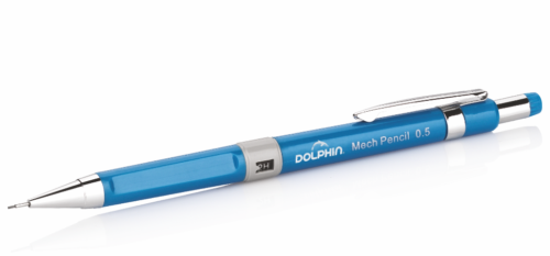 Contemporary design 0.5 Mechanical Pencil Silver & Gold - M-26 - Image 2