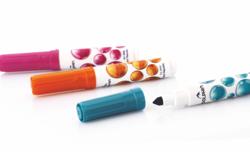 Dolphin 8 colors Mini Washable Marker Super washable ink for children -8080 - Image 2