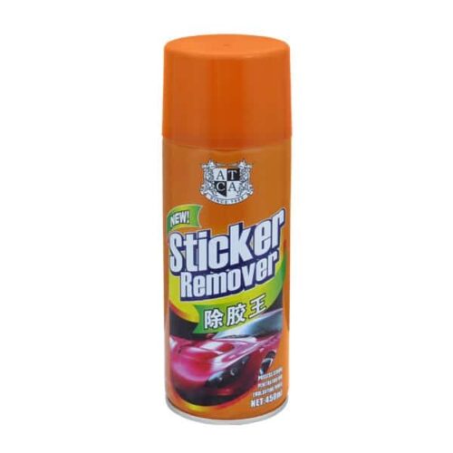 ATCA Sticker Dust Gum Glue Label Remover, Adhesive Remover Rust Remover 450ml Cleans Auto Interiors, Auto Bodies and Rims Cleaner 450 ML - Image 2
