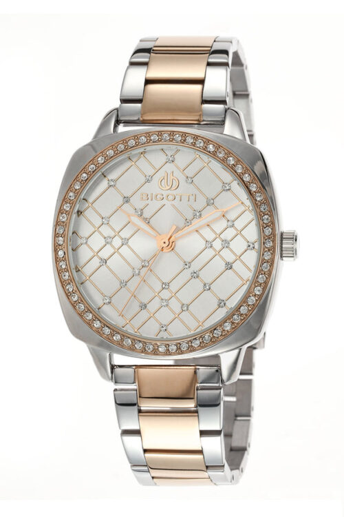 BIGOTTI WOMENS TIME ONLY STAINLESS STEEL STRAP WATCH - BG.1.10040-4 - Image 3