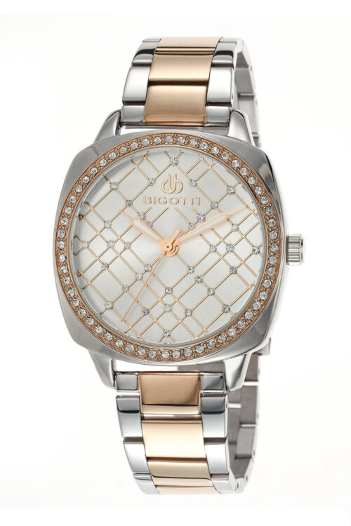 BIGOTTI WOMENS TIME ONLY STAINLESS STEEL STRAP WATCH - BG.1.10040-4 - Image 5