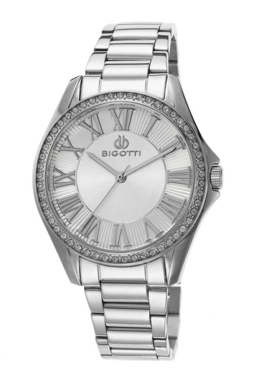 BIGOTTI WOMENS TIME ONLY STAINLESS STEEL STRAP WATCH - BG.1.10075-1 - Image 3