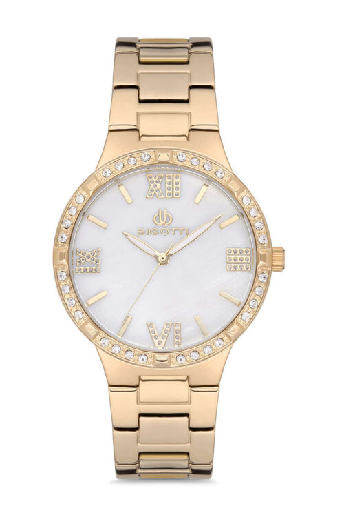 BIGOTTI WOMENS TIME ONLY STAINLESS STEEL STRAP WATCH - BG.1.10117-5 - Image 5