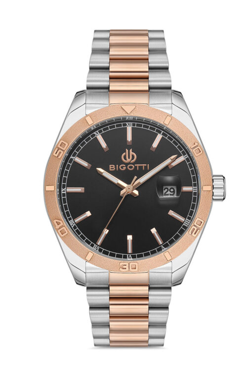 BIGOTTI NAPOLI MENS STAINLESS STEEL STRAP WATCH - BG.1.10264-4 - Image 7