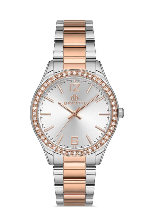 BIGOTTI ROMA WOMENS STAINLESS STEEL STRAP WATCH - BG.1.10268-4 - Image 3