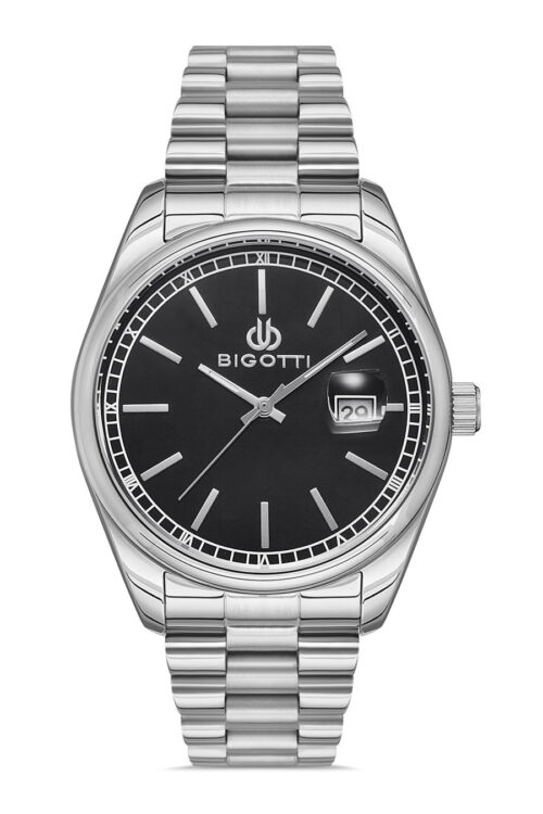 BIGOTTI NAPOLI MENS STAINLESS STEEL STRAP WATCH - BG.1.10312-2 - Image 6