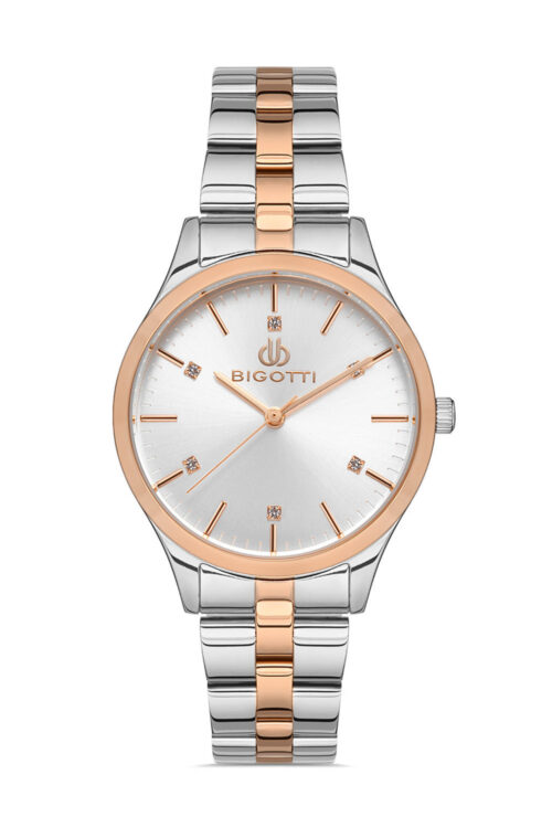BIGOTTI ROMA WOMENS STAINLESS STEEL STRAP WATCH - BG.1.10316-5 - Image 7