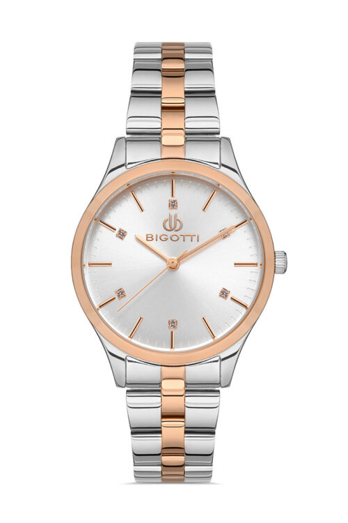 BIGOTTI ROMA WOMENS STAINLESS STEEL STRAP WATCH - BG.1.10316-5 - Image 5
