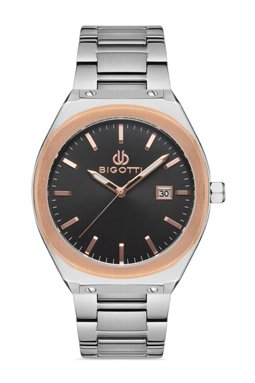 BIGOTTI NAPOLI MENS STAINLESS STEEL STRAP WATCH - BG.1.10323-3 - Image 3