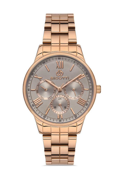 BIGOTTI MILANO WOMENS STAINLESS STEEL STRAP WATCH - BG.1.10393-2 - Image 6