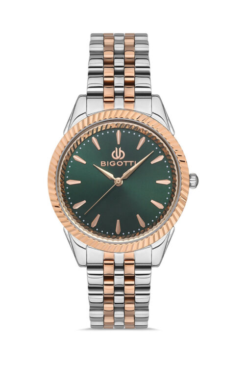 BIGOTTI ROMA WOMENS STAINLESS STEEL STRAP WATCH - BG.1.10397-6 - Image 7