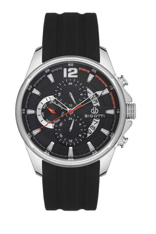 BIGOTTI MILANO MENS SILICON STRAP WATCH - BG.1.10402-1 - Image 6