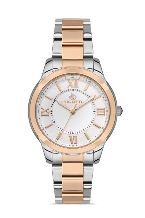 BIGOTTI ROMA WOMENS STAINLESS STEEL STRAP WATCH - BG.1.10409-4 - Image 3
