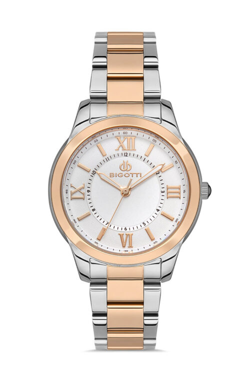 BIGOTTI ROMA WOMENS STAINLESS STEEL STRAP WATCH - BG.1.10409-4 - Image 5