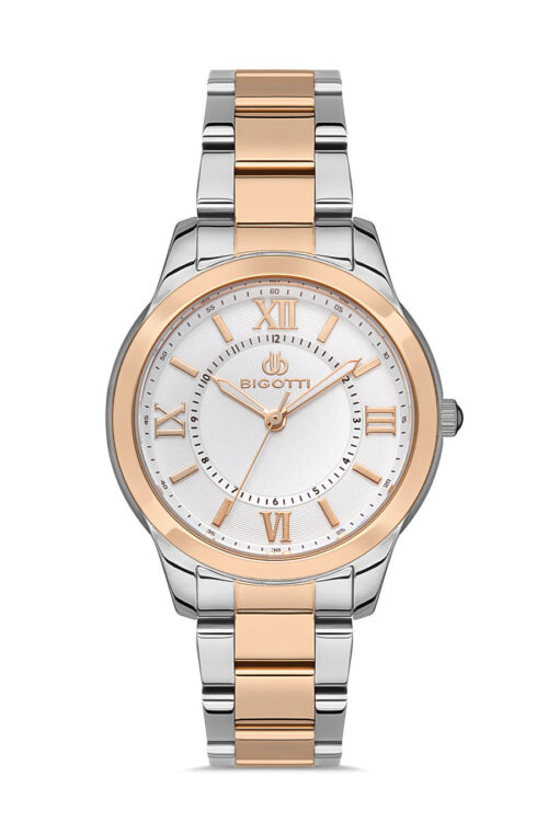 BIGOTTI ROMA WOMENS STAINLESS STEEL STRAP WATCH - BG.1.10409-4 - Image 6