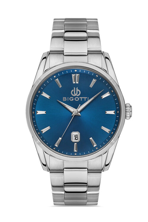 BIGOTTI NAPOLI MENS STAINLESS STEEL STRAP WATCH - BG.1.10412-1 - Image 6