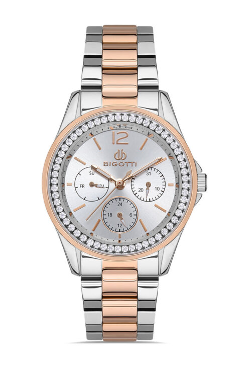 BIGOTTI MILANO WOMENS STAINLESS STEEL STRAP WATCH - BG.1.10413-2 - Image 7