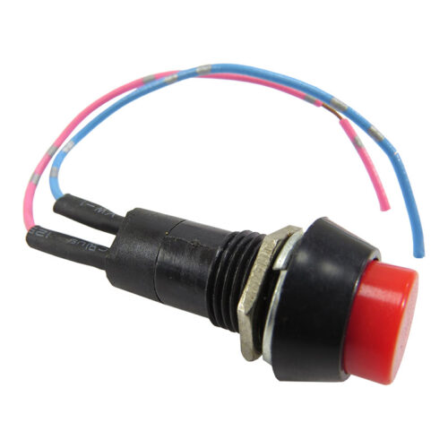 5 Pcs Generic 12V Momentary Horn Push Button Switch For Motorcycle Car Boat - Image 2