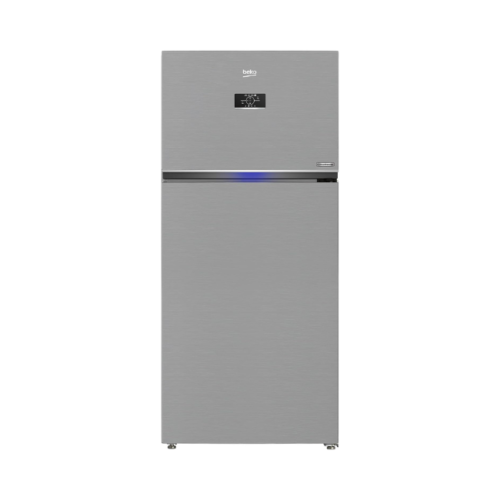 Beko 650 ltr Top mount Refrigerator 187x83 cm, NeoFrost Dual Cooling, ProSmart Inverter Compressor, No-frost-RDNE850X, Titanium Inox, 1 Year Warranty - Image 2