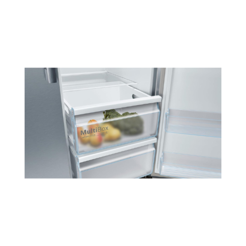 Bosch-Refrigerator side by side, 616l, Stainless Steel, KAN93VL30M - Image 5