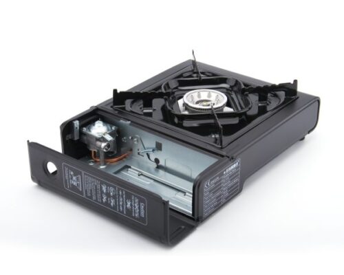 STARGOLD Portable Butane Gas Stove, Auto Ignition Backpacking Stove Isobutane Portable Camping Stove, Durable & Lightweight Design, Wind Proof, Single Burner, SG-1125 - Image 7