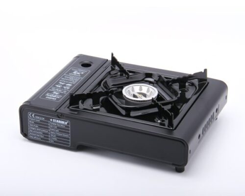 STARGOLD Portable Butane Gas Stove, Auto Ignition Backpacking Stove Isobutane Portable Camping Stove, Durable & Lightweight Design, Wind Proof, Single Burner, SG-1125 - Image 4