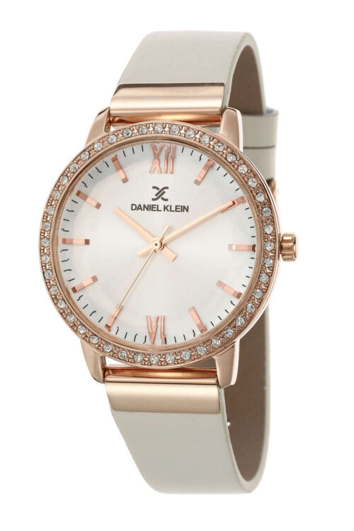DANIEL KLEIN PREMIUM WOMENS LEATHER STRAP WATCH - DK.1.12424-4 - Image 7