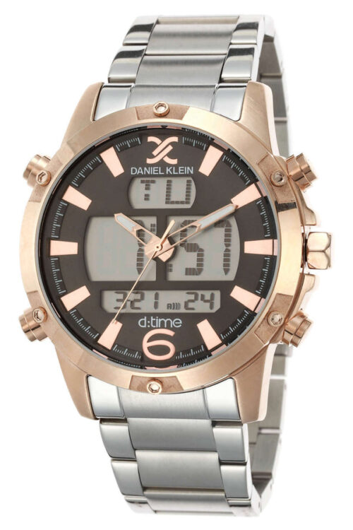 DANIEL KLEIN D-TIME MENS STAINLESS STEEL STRAP WATCH - DK.1.12437-5 - Image 3