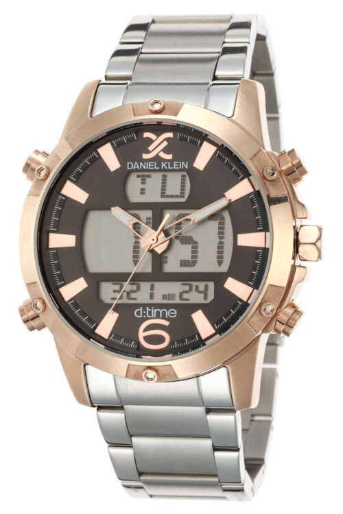 DANIEL KLEIN D-TIME MENS STAINLESS STEEL STRAP WATCH - DK.1.12437-5 - Image 5