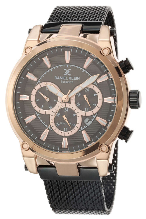 DANIEL KLEIN EXCLUSIVE MENS STAINLESS STEEL STRAP WATCH - DK.1.12457-5 - Image 5