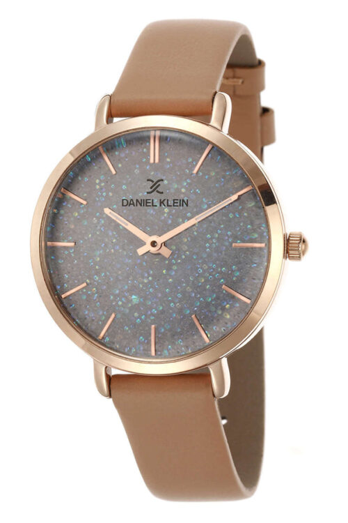 DANIEL KLEIN PREMIUM WOMENS LEATHER STRAP WATCH - DK.1.12512-6 - Image 3