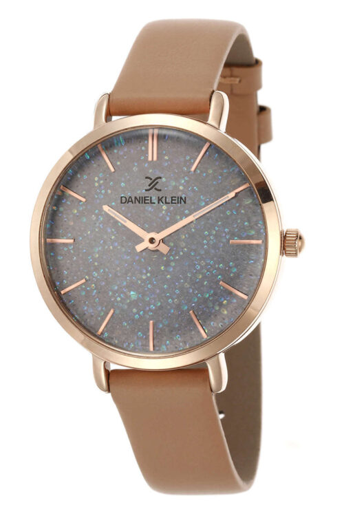 DANIEL KLEIN PREMIUM WOMENS LEATHER STRAP WATCH - DK.1.12512-6 - Image 5