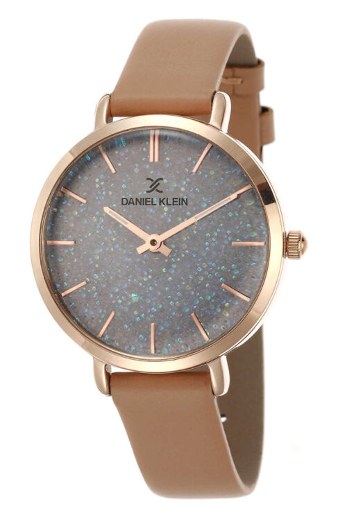 DANIEL KLEIN PREMIUM WOMENS LEATHER STRAP WATCH - DK.1.12512-6 - Image 6