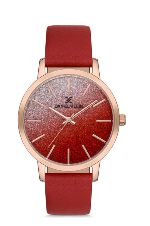 DANIEL KLEIN PREMIUM WOMENS LEATHER STRAP WATCH - DK.1.12760-3 - Image 7