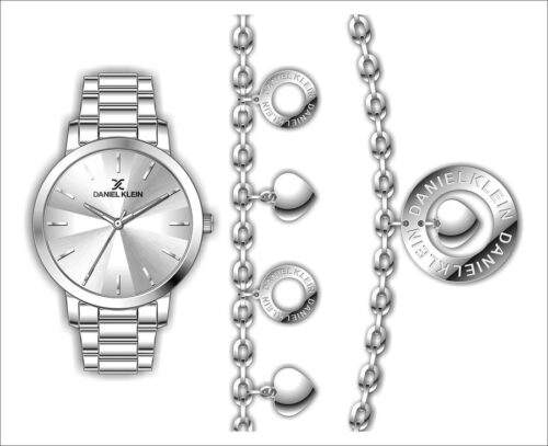 DANIEL KLEIN WOMENS STAINLESS STEEL STRAP GIFT SET - DK.1.13024-1 - Image 6