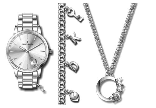 DANIEL KLEIN GIFTSET WOMENS STAINLESS STEEL STRAP WATCH - DK.1.13174-1 - Image 5