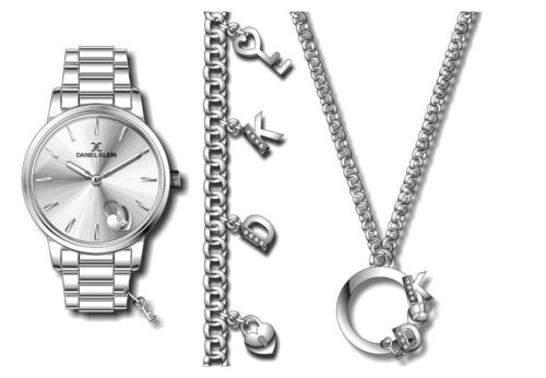 DANIEL KLEIN GIFTSET WOMENS STAINLESS STEEL STRAP WATCH - DK.1.13174-1 - Image 6