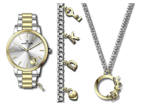 DANIEL KLEIN GIFTSET WOMENS STAINLESS STEEL STRAP WATCH - DK.1.13174-2 - Image 7